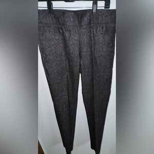 Studio Works Black Paisley Dress Pants